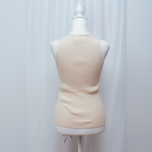 J crew V-neck cotton vest. Size XS - Picture 3 of 5